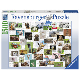 Ravensburger: Puzzle 1500 db - Vicces állatok