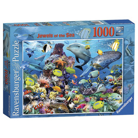 Ravensburger: Puzzle 1000 db - A tenger kincsei