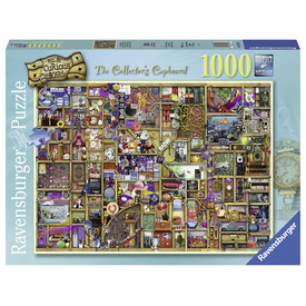 Ravensburger: Puzzle 1000 db - A gyűjtő szekrénye