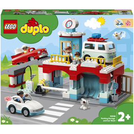 LEGO DUPLO Town 10948 Parkolóház és autómosó