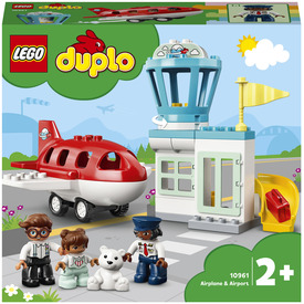 LEGO DUPLO Town 10961 Repülőgép és repülőtér