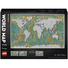 LEGO ART 31203 Világtérkép