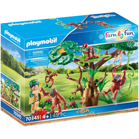 Playmobil orángutánok a fán
