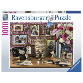 Ravensburger Puzzle 1000 db - Macskáim