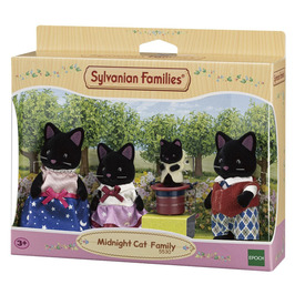 SylvanianFamilies:Fekete cica család