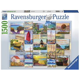 Ravensburger: Puzzle 1500 db - Parti képek