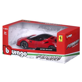 Bburago 1 /18 versenyautó - Ferrari R&P - Ferrari SF90 Stradale állvány nélkül