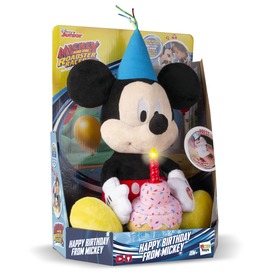 Mickey egér Boldog szülinapot plüssfigura - 29 cm