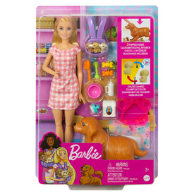 Barbie újszülött kiskutyusok játékszett (2022)