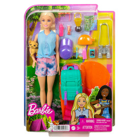 Barbie kempingező Malibu baba