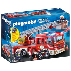 Playmobil létrás tűzoltóautó 9463