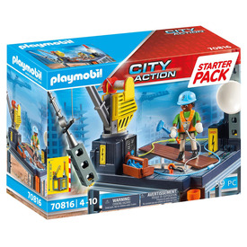 Playmobil: Starter Pack Építkezés csörlővel