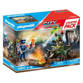Playmobil Starter Pack Rendőrség bevetésen 70817