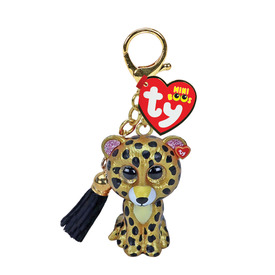 TY Mini Boos clip műanyag figura STERLING leopárd