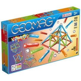 Geomag Confetti 88 darabos készlet