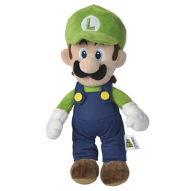 Super Mario Luigi plüss, 30cm