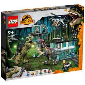 LEGO Jurassic World 76949 Giganotosaurus és therizinosaurus támadás