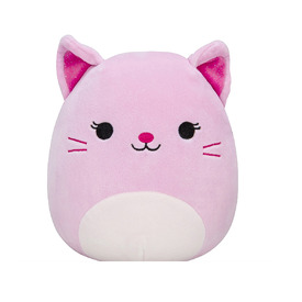 Squishmallows: Celenia a rózsaszín csillogó macska 20cm