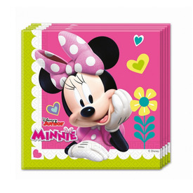 Minnie Happy Helpers szalvéta - 33 cm x 33 cm, 20 db / csomag