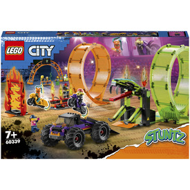 LEGO City Stuntz 60339 Kaszkadőr aréna dupla hurokkal