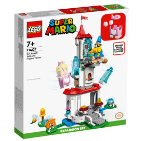 LEGO Super Mario 71407 Peach macskajelmez és befagyott torony kiegészítő szett