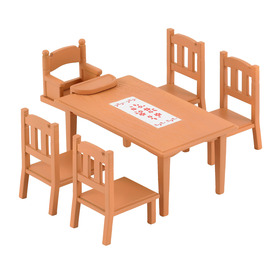 Sylvanian Families Étkező asztal székekkel