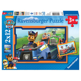 Ravensburger: Puzzle 2x12 db - Mancs Őrjárat