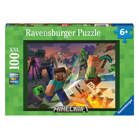 Ravensburger Puzzle 100 db - Monster Minecraft