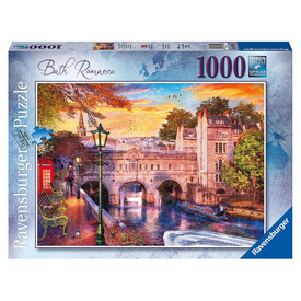 Ravensburger Puzzle 1000 db - Romantikus séta Bathban