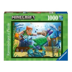 Ravensburger Puzzle 1000 db - Minecraft Mosaic