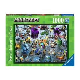 Ravensburger Puzzle 1000 db - Minecraft Mobs
