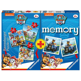 Ravensburger Puzzle 3IN1 + memóriajáték - Mancs Őrjárat