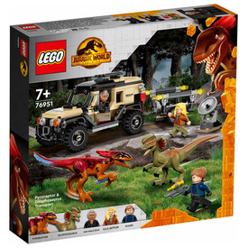 LEGO Jurassic World 76951 Pyroraptor és Dilophosaurus szállítás