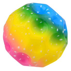 Szivárványos pattogó labda, 7 cm