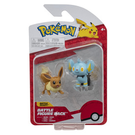 Pokemon 2 db-os Mini figura csomag - Shinx & Eevee