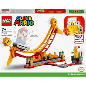 LEGO 71416 Super Mario Lávahullám-lovaglás kiegészítő szett
