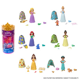 Disney hercegnők - color reveal meglepetés mini baba