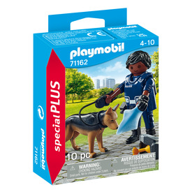 Playmobil Rendőr nyomozó kutyával 71162