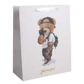 Papírtasak maci selfi 1823