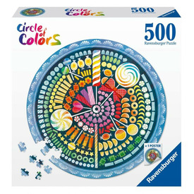 Ravensburger Puzzle kör 500 db - Cukorka