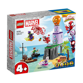 LEGO Spidey 10790 Pókcsapat a Zöld Manó világítótornyánál