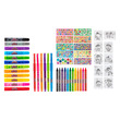 Play-Doh - Kreatív szett 50 db filctollak /kréták /zselés tollak /színező lapok /matricák kép nagyítása