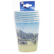 00974 - Dinos 6 db-os papír pohár 250 ml