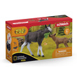 01263 - Schleich jávorszarvas borjúval (natgeo)