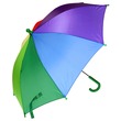 Szivárvány színű esernyő kép nagyítása