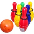 01513 - Műanyag 6 darabos bowling készlet