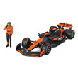Bburago 1 /24 F1 versenyautó pilótával - McLaren MCL38 kép nagyítása