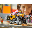 LEGO City 60466 Sárga buldózer homlokrakodóval kép nagyítása