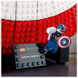 LEGO Super Heroes 76262 Amerika Kapitány pajzsa kép nagyítása