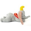 Dumbó hangot adó plüss elefánt, 50 cm kép nagyítása